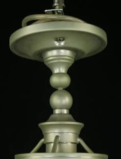 Modern White Glass & Brushed Steel Semi Flush Mount Light 16 Modern White Glass & Brushed Steel Semi Flush Mount Light -OGT Sale Store q287533 05