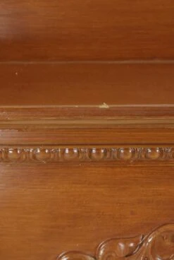 Antique Victorian Full Size Wooden Mantel With Mirror 18 Antique Victorian Full Size Wooden Mantel With Mirror -OGT Sale Store q287545 08