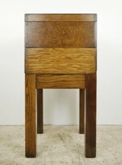 Antique Shaw Walker Oak 4 Drawer Card Catalog File Cabinet 23 Antique Shaw Walker Oak 4 Drawer Card Catalog File Cabinet -OGT Sale Store q287556 09