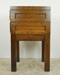 Antique Shaw Walker Oak 4 Drawer Card Catalog File Cabinet 25 Antique Shaw Walker Oak 4 Drawer Card Catalog File Cabinet -OGT Sale Store q287556 11