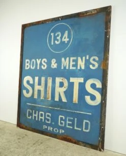 Reclaimed 5 Ft. Boys & Men’s Shirts Aluminum Movie Prop Sign 11 Reclaimed 5 Ft. Boys & Men’s Shirts Aluminum Movie Prop Sign -OGT Sale Store q287604 04
