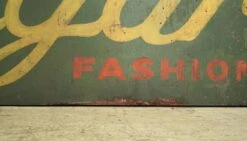 Reclaimed 128.375 In. Cougar Italian Fashions Aluminum Movie Prop Sign 14 Reclaimed 128.375 In. Cougar Italian Fashions Aluminum Movie Prop Sign -OGT Sale Store q287619 05