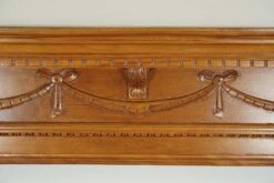 Refinished Federal Birch Wood Fireplace Mantel 22 Refinished Federal Birch Wood Fireplace Mantel -OGT Sale Store q287622 07