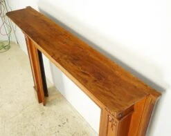 Refinished Federal Birch Wood Fireplace Mantel 27 Refinished Federal Birch Wood Fireplace Mantel -OGT Sale Store q287622 12