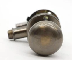 Antique Brushed Brass Petite Screen Door Knob Passage Set 14 Antique Brushed Brass Petite Screen Door Knob Passage Set -OGT Sale Store q287647 04