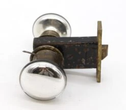 Antique Mercury Glass Passage Door Knob Set -OGT Sale Store q287648 06