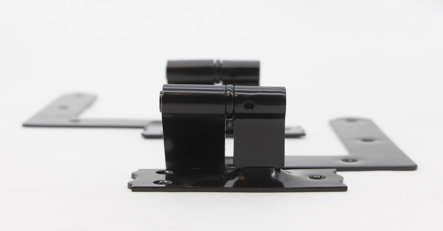 Pair Of Olde New Stock Black Steel Blind Shutter Hinges 6 Pair Of Olde New Stock Black Steel Blind Shutter Hinges - Image 4