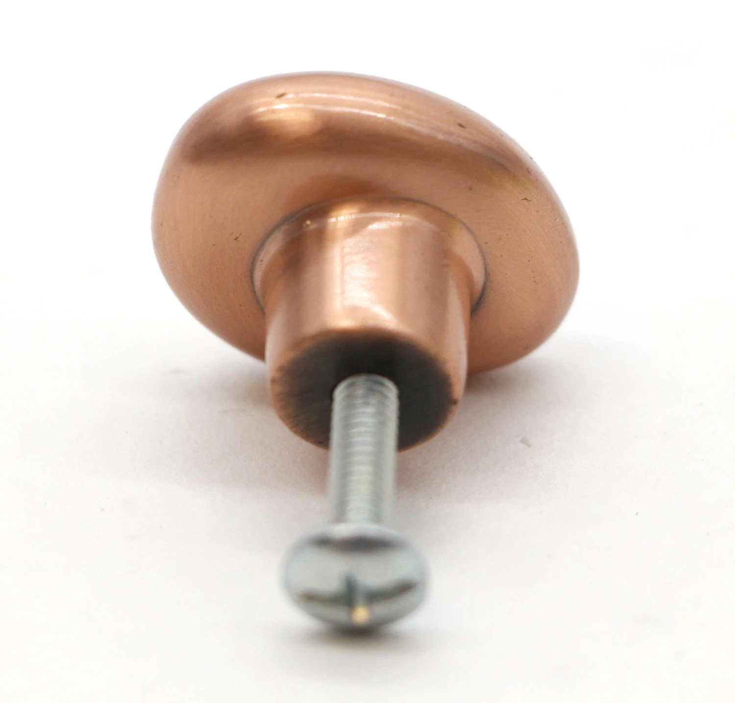 Set Of New Copper Finish Brass Rock Drawer Cabinet Knobs 9 Set Of New Copper Finish Brass Rock Drawer Cabinet Knobs - Image 7