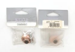 Set Of New Copper Finish Brass Rock Drawer Cabinet Knobs 17 Set Of New Copper Finish Brass Rock Drawer Cabinet Knobs -OGT Sale Store q287682 08