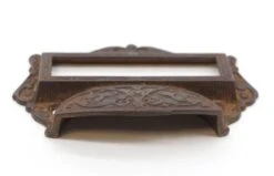Pair Of 4.5 In. Antique Victorian Cast Iron Apothecary Drawer Bin Pulls -OGT Sale Store q287720 05
