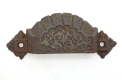 Pair Of Antique 5 In. Victorian Cast Iron Bin Drawer Pulls -OGT Sale Store q287721 04