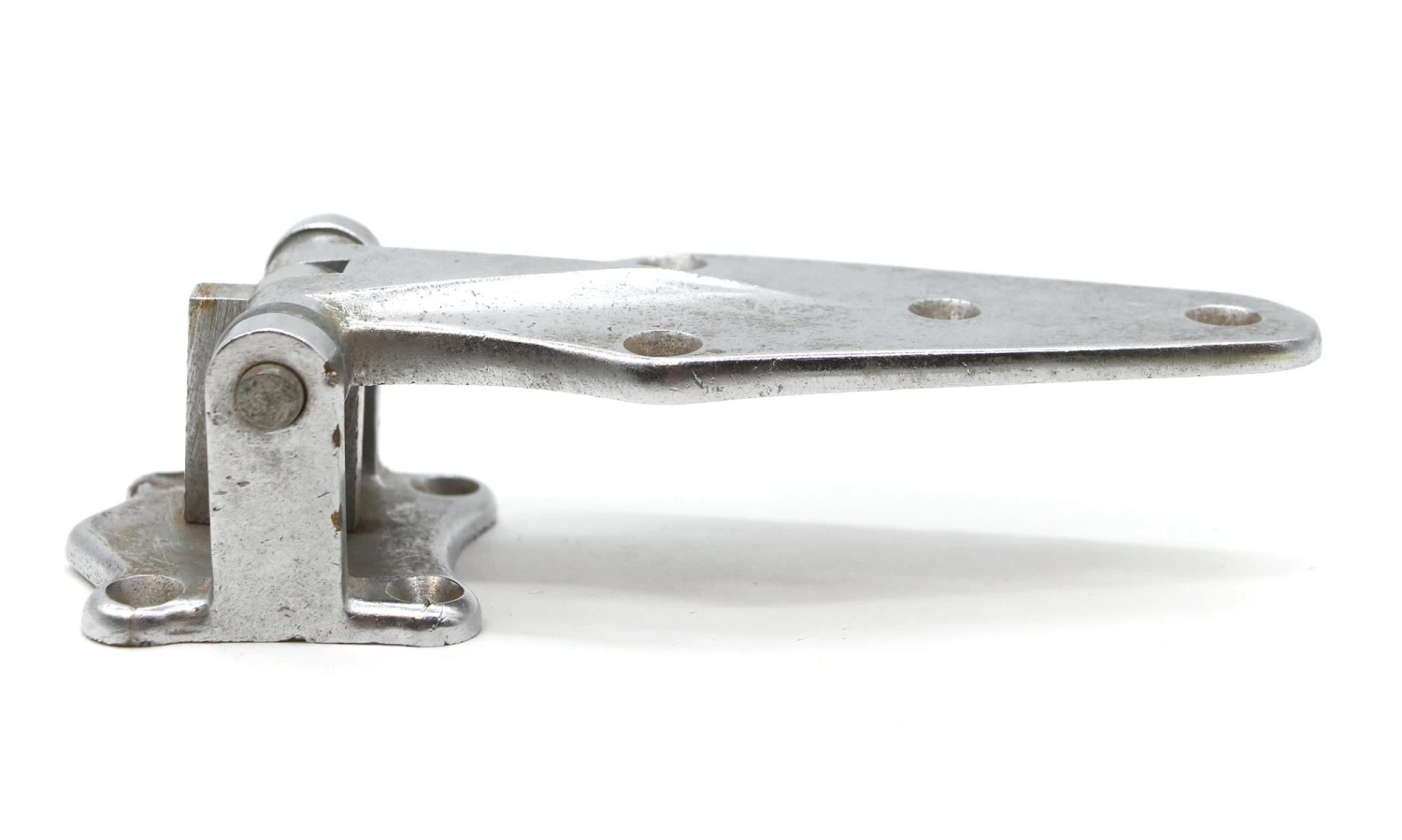 Vintage 6.5 In. Kason Nickel Brass Ice Box Hinge 6 Vintage 6.5 In. Kason Nickel Brass Ice Box Hinge - Image 4