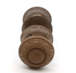 1860s Gothic Russell & Erwin Gutta Percha Passage Door Knob Set 13 1860s Gothic Russell & Erwin Gutta Percha Passage Door Knob Set -OGT Sale Store q287724 05