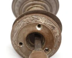 1860s Gothic Russell & Erwin Gutta Percha Passage Door Knob Set 14 1860s Gothic Russell & Erwin Gutta Percha Passage Door Knob Set -OGT Sale Store q287724 06