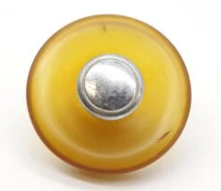 Vintage Mid Century Nickeled Brass Bakelite Cabinet Knob 12 Vintage Mid Century Nickeled Brass Bakelite Cabinet Knob -OGT Sale Store q287741 04