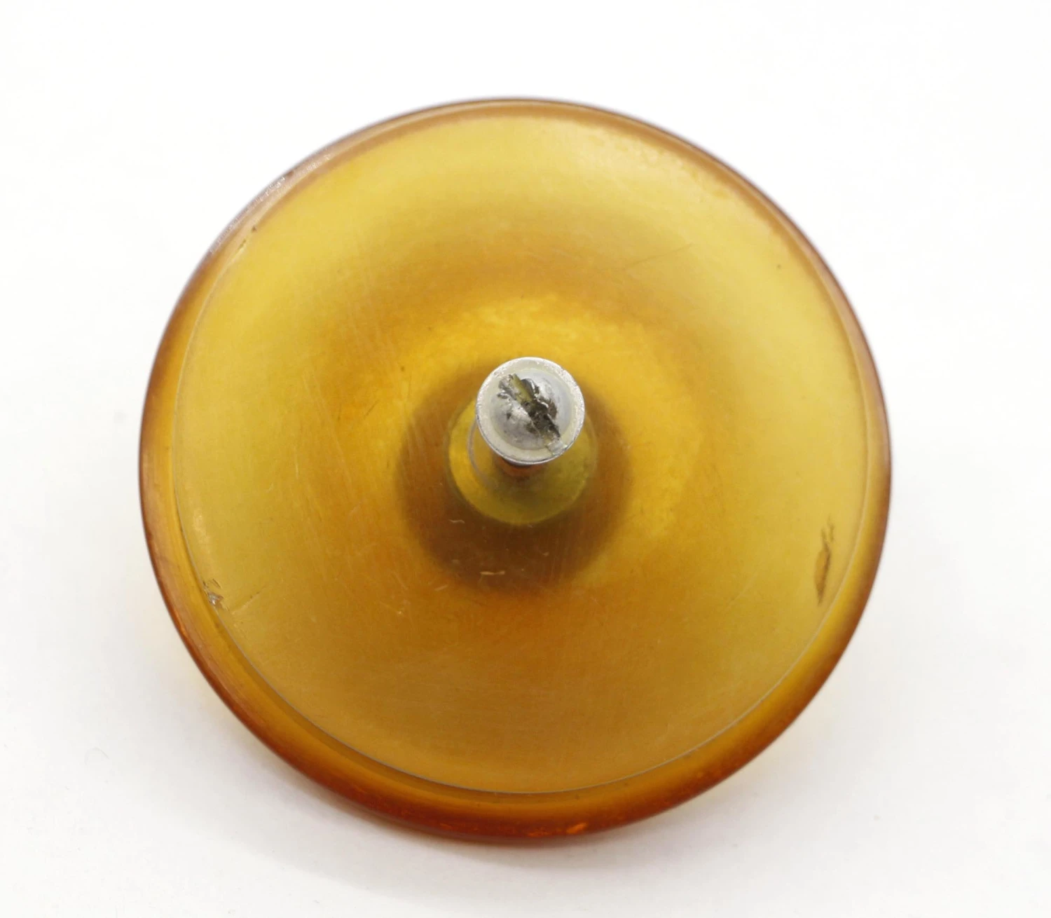 Vintage Mid Century Nickeled Brass Bakelite Cabinet Knob 8 Vintage Mid Century Nickeled Brass Bakelite Cabinet Knob - Image 6