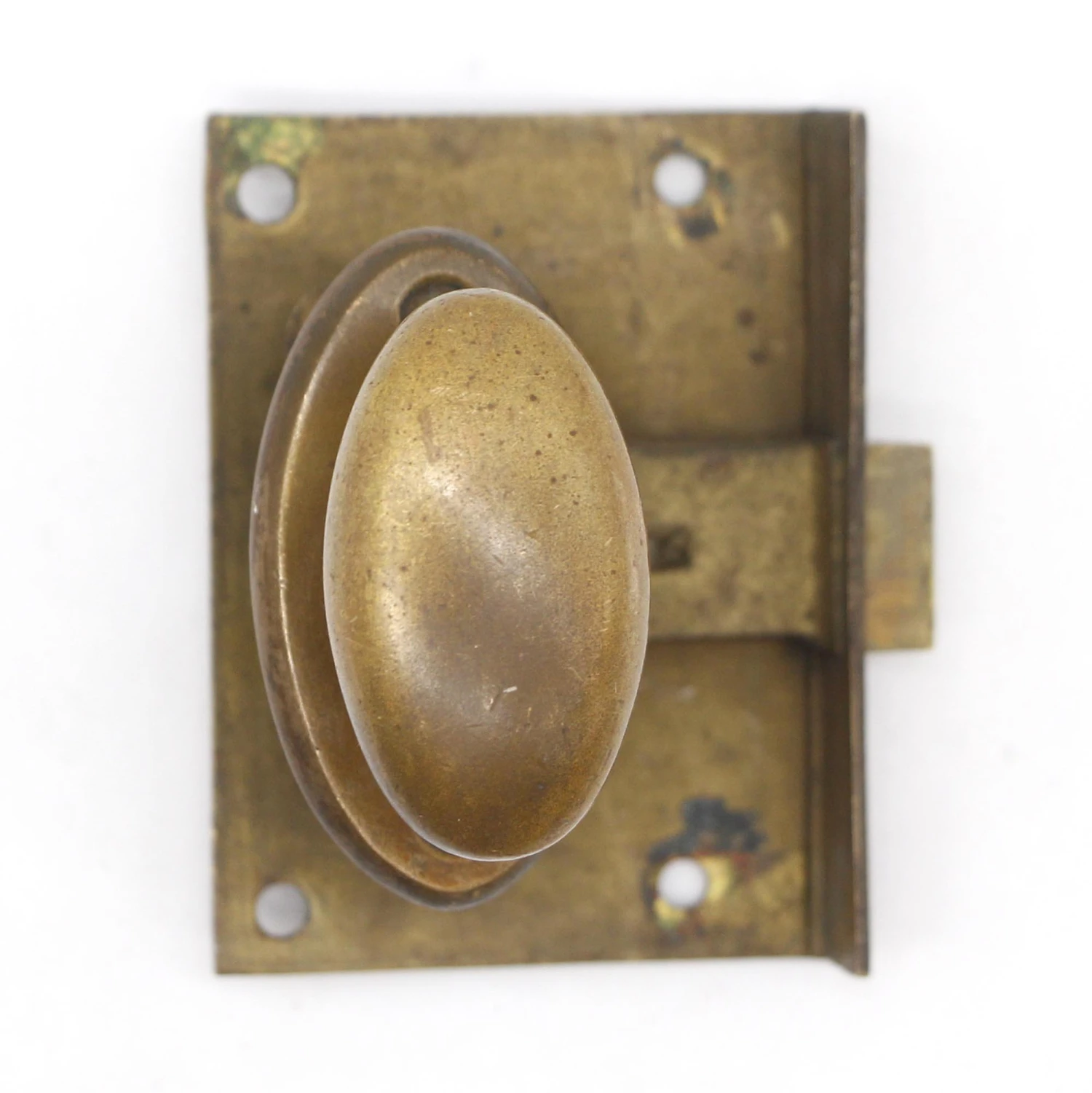 Reclaimed Brass Complete Cabinet Latch Set 12 Reclaimed Brass Complete Cabinet Latch Set - Image 10