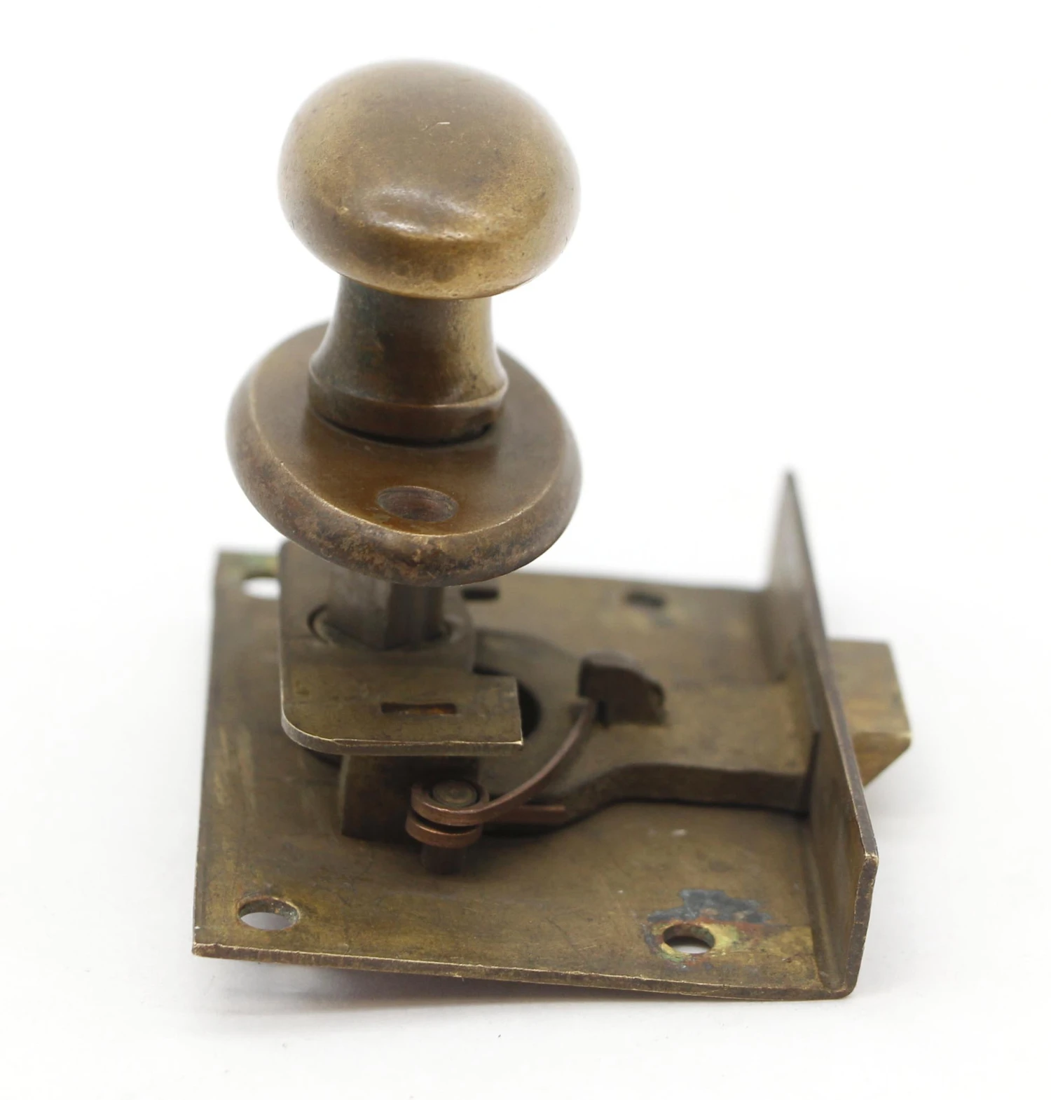 Reclaimed Brass Complete Cabinet Latch Set 13 Reclaimed Brass Complete Cabinet Latch Set - Image 11