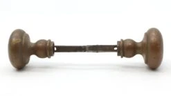 Traditional 1.75 In. Brass Passage Door Knob Set 15 Traditional 1.75 In. Brass Passage Door Knob Set -OGT Sale Store q287747 05