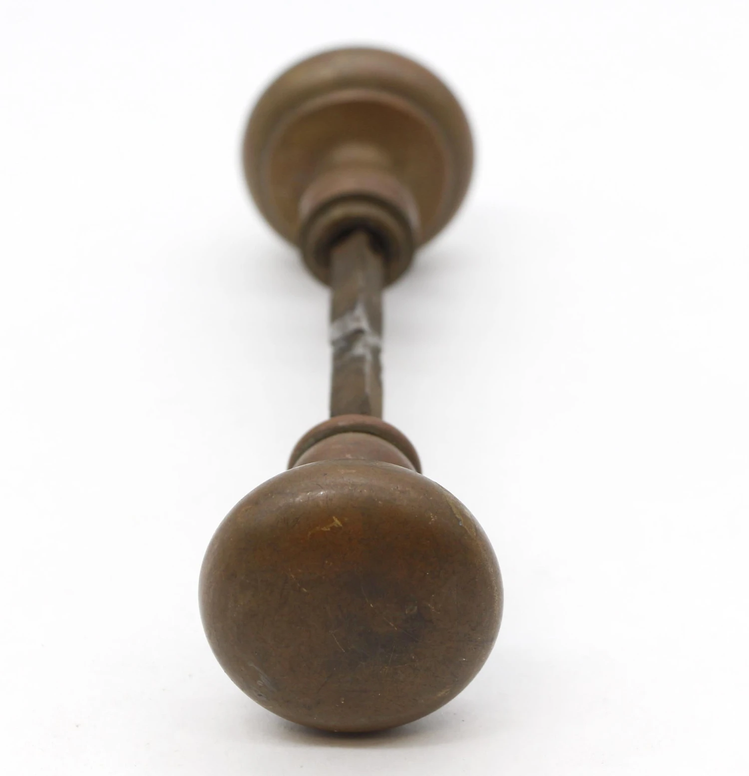 Traditional 1.75 In. Brass Passage Door Knob Set 9 Traditional 1.75 In. Brass Passage Door Knob Set - Image 7