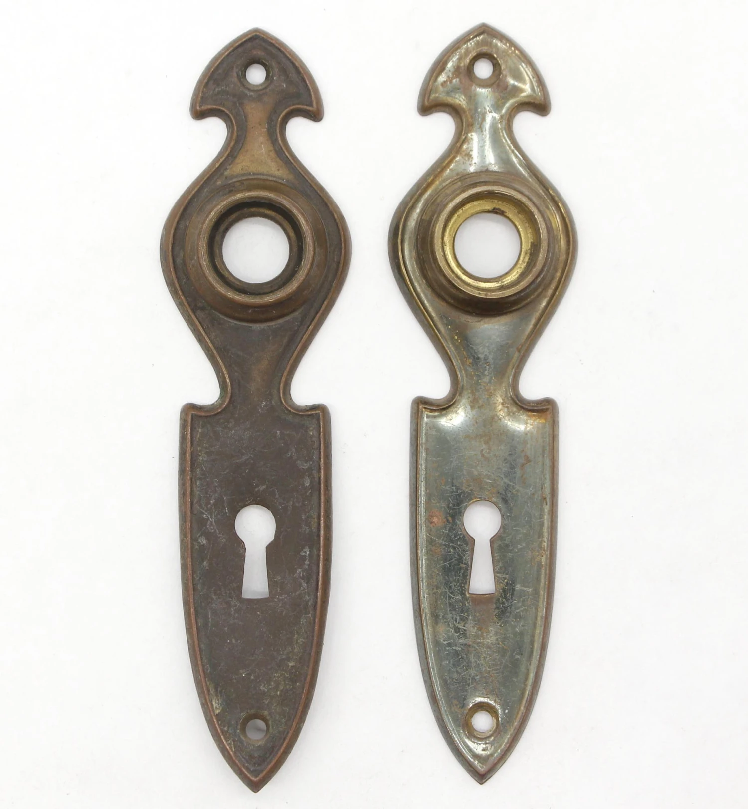 Traditional 1.75 In. Brass Passage Door Knob Set 10 Traditional 1.75 In. Brass Passage Door Knob Set - Image 8