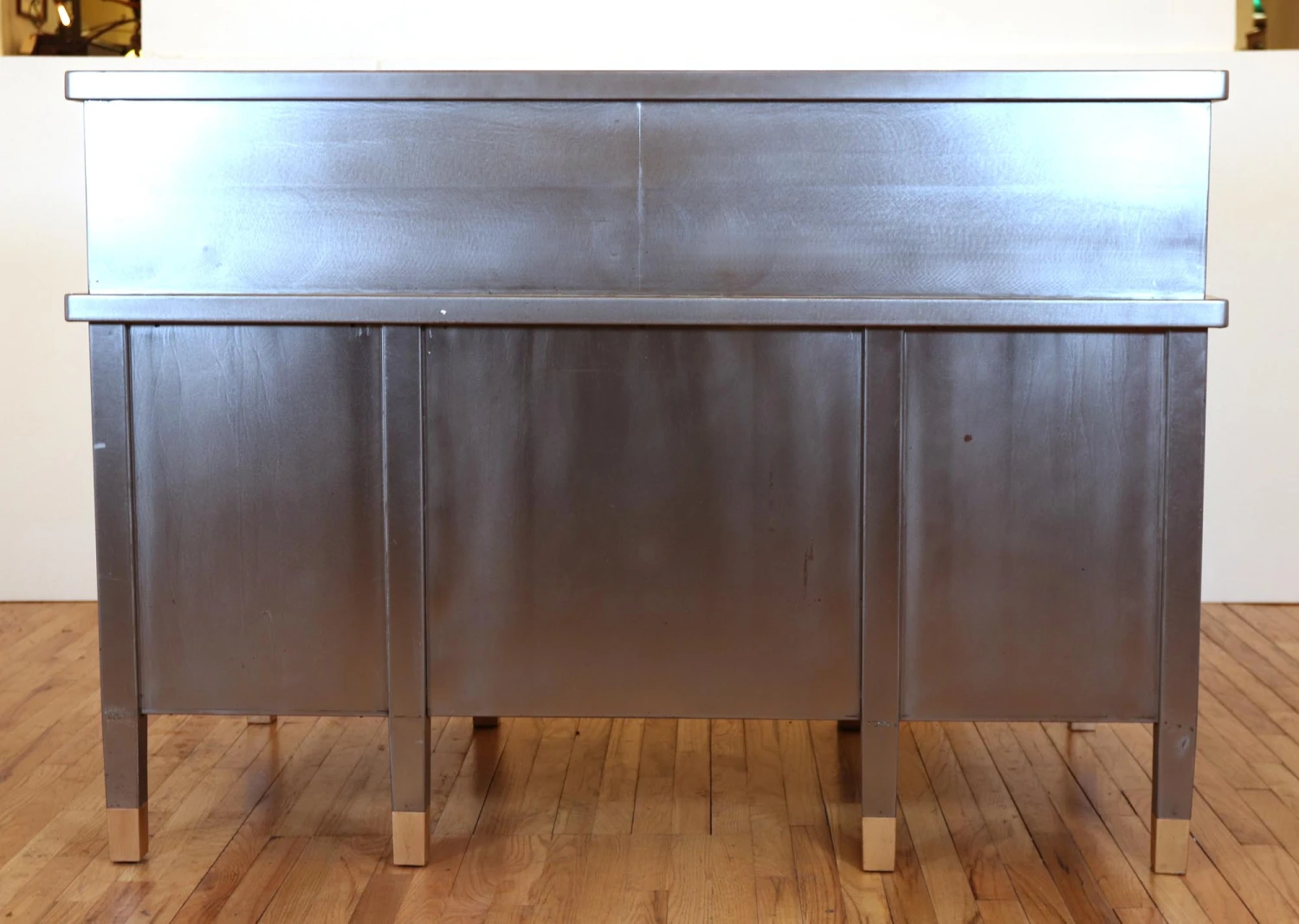 1930s Art Metal Co. Steel Roll Top Office Desk 13 1930s Art Metal Co. Steel Roll Top Office Desk - Image 11