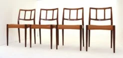 Set Of 1950s Mid Century Danish Uldum Mobelfabrik Chairs 22 Set Of 1950s Mid Century Danish Uldum Mobelfabrik Chairs -OGT Sale Store q287770 05