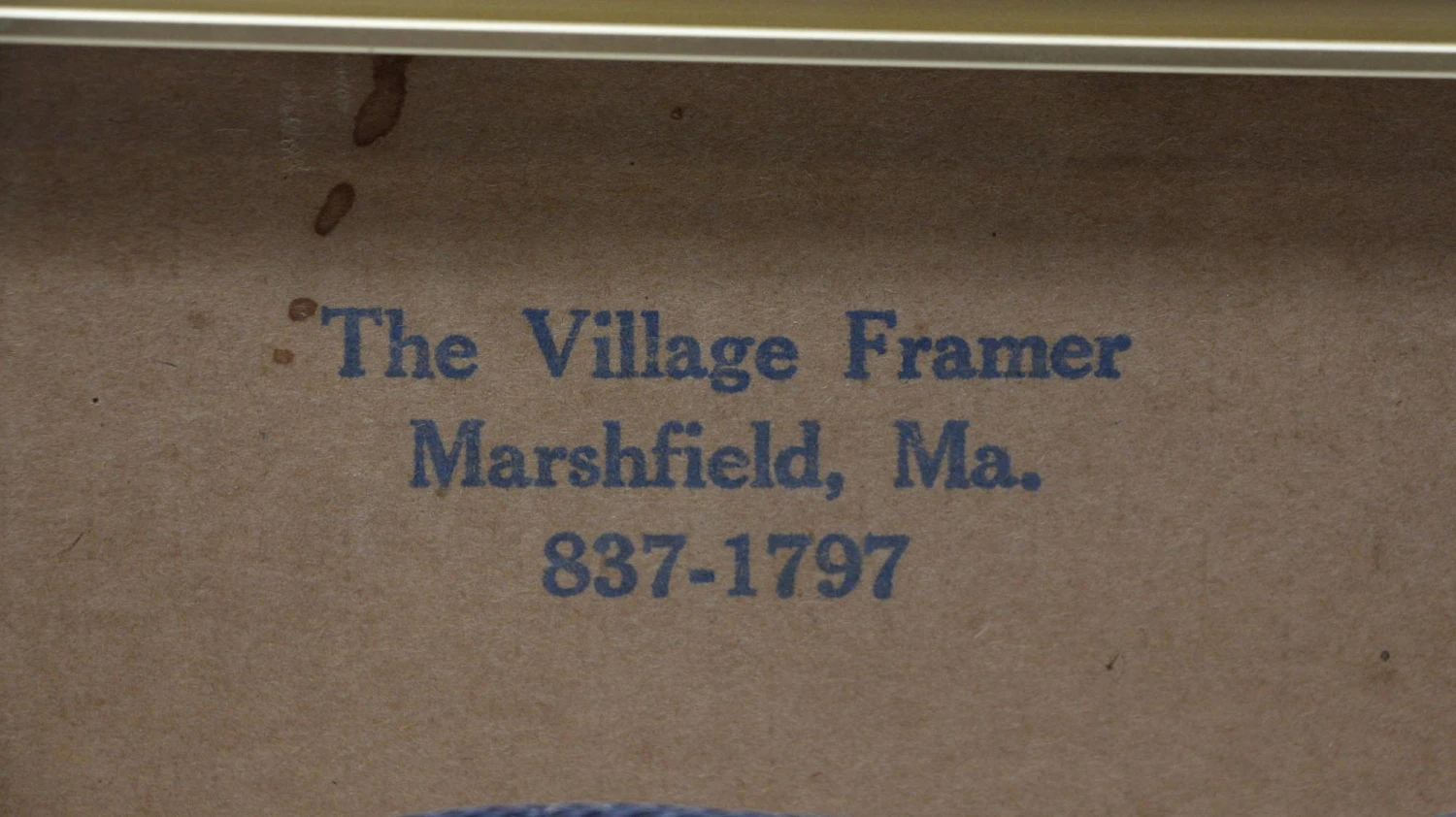 Cotton Mather Brass Framed Portrait Print 9 Cotton Mather Brass Framed Portrait Print - Image 7