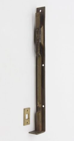 Vintage 12 In. Brass Plated Flush Mount Floor Bolt 14 Vintage 12 In. Brass Plated Flush Mount Floor Bolt -OGT Sale Store q287832 06