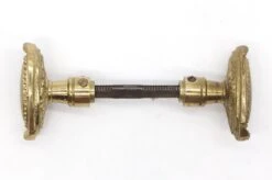 Vintage French Gilded Brass Oval Door Knob Set 13 Vintage French Gilded Brass Oval Door Knob Set -OGT Sale Store q287837 04