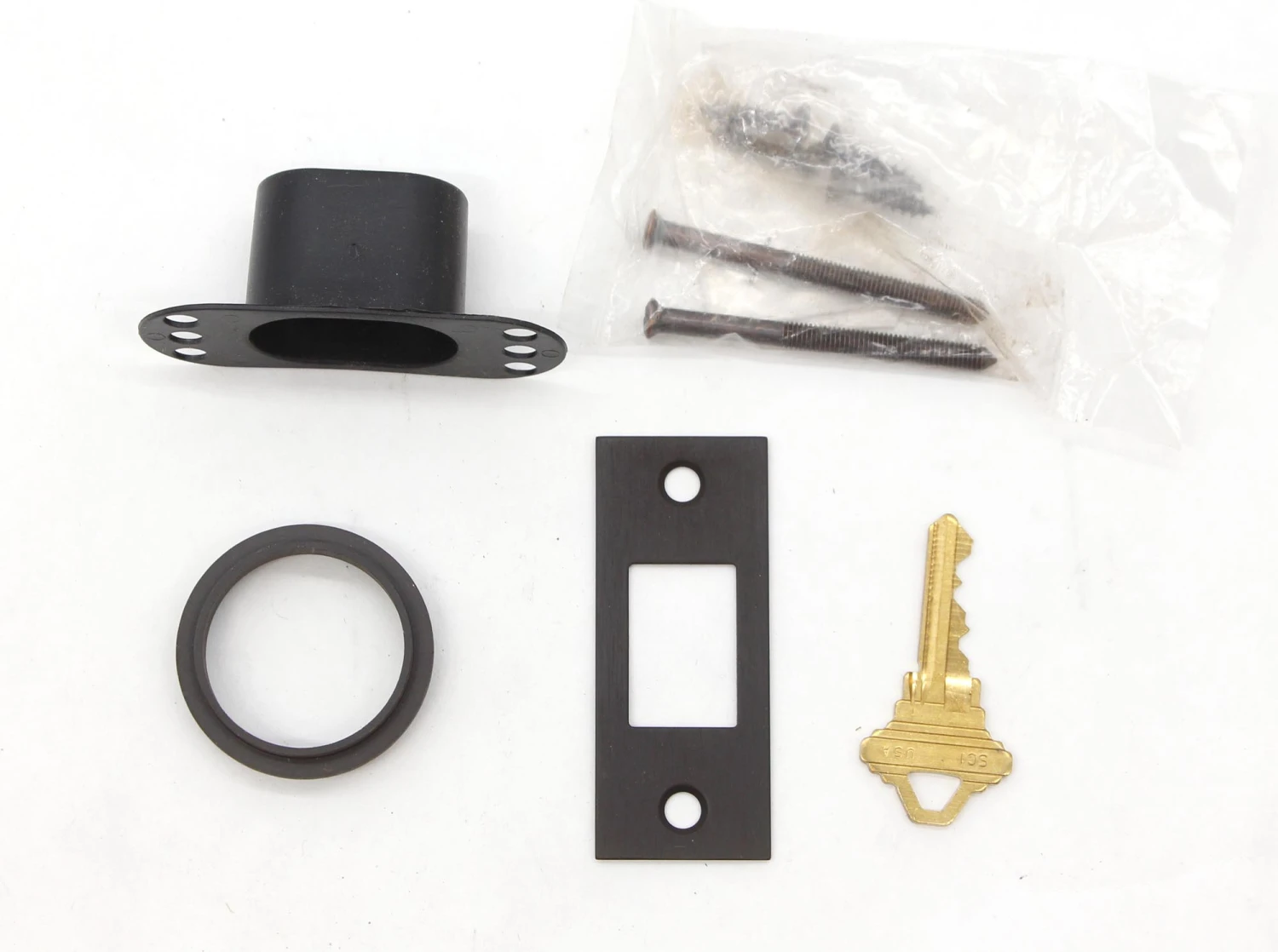 Oil Rubbed Bronze Entry Cylinder Deadbolt Door Lock 8 Oil Rubbed Bronze Entry Cylinder Deadbolt Door Lock - Image 6