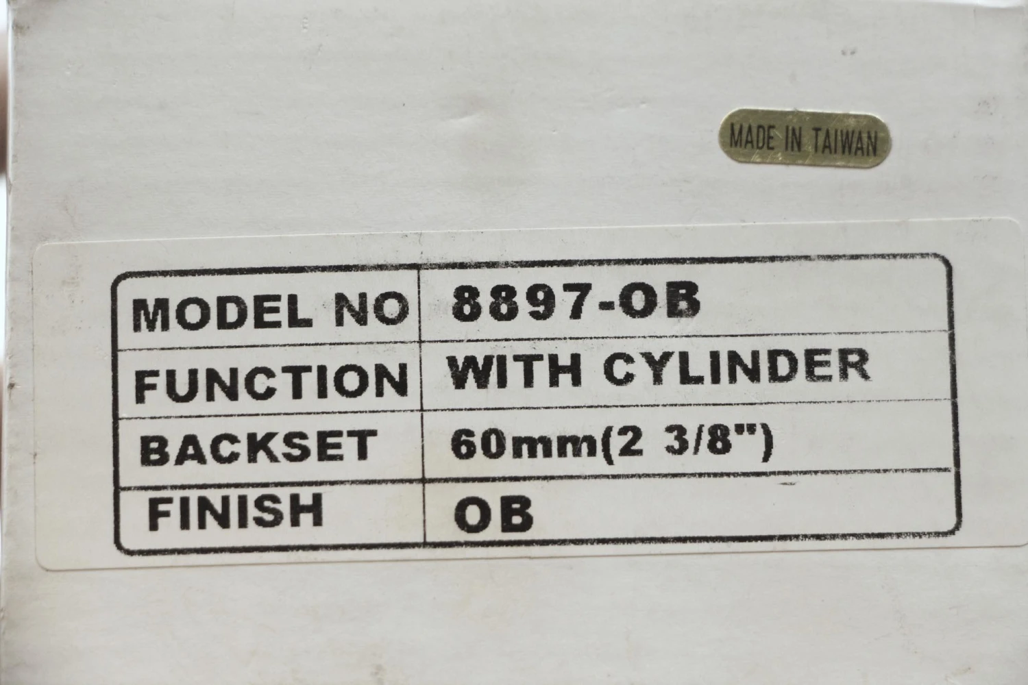 Oil Rubbed Bronze Entry Cylinder Deadbolt Door Lock 9 Oil Rubbed Bronze Entry Cylinder Deadbolt Door Lock - Image 7