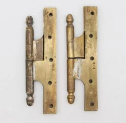 Pair Of Vintage 8 X 4 Brass Paumelle Door Hinges -OGT Sale Store q287846 04