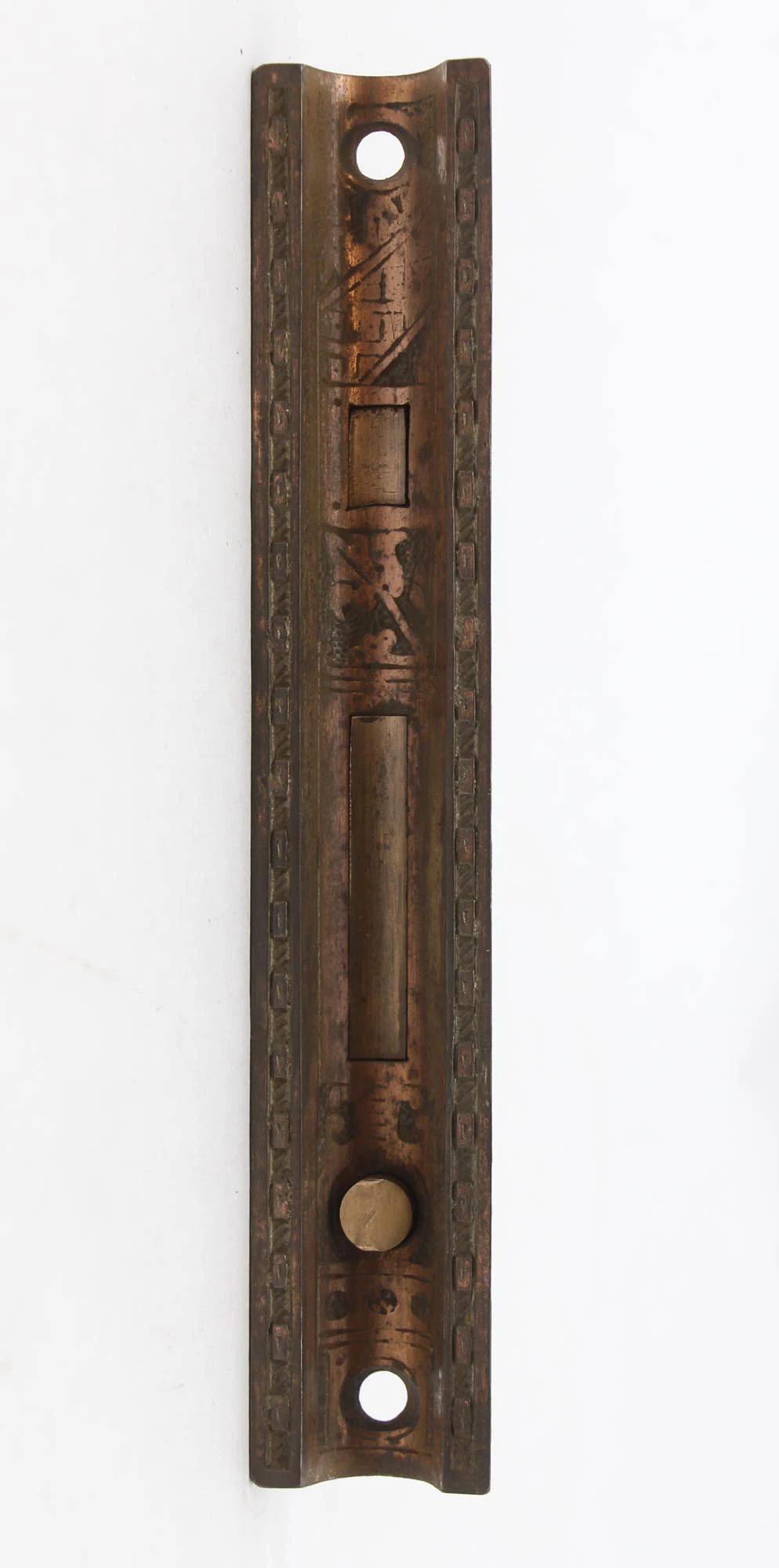 Pair Of 1880s Cast Iron Corbin Pocket Double Door Locks 6 Pair Of 1880s Cast Iron Corbin Pocket Double Door Locks - Image 4