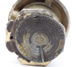 Reclaimed 2.25 In. Nickeled Brass One Way Hardware Peephole -OGT Sale Store q287861 05