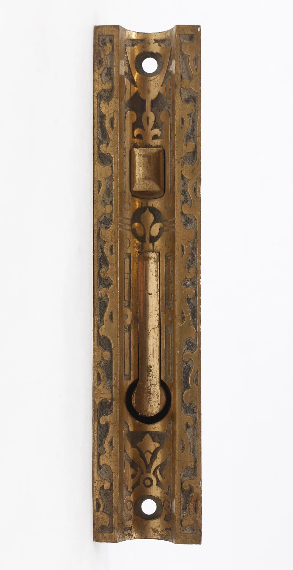 Pair Of Antique Brass Russell & Erwin Pocket Double Door Locks 8 Pair Of Antique Brass Russell & Erwin Pocket Double Door Locks - Image 6