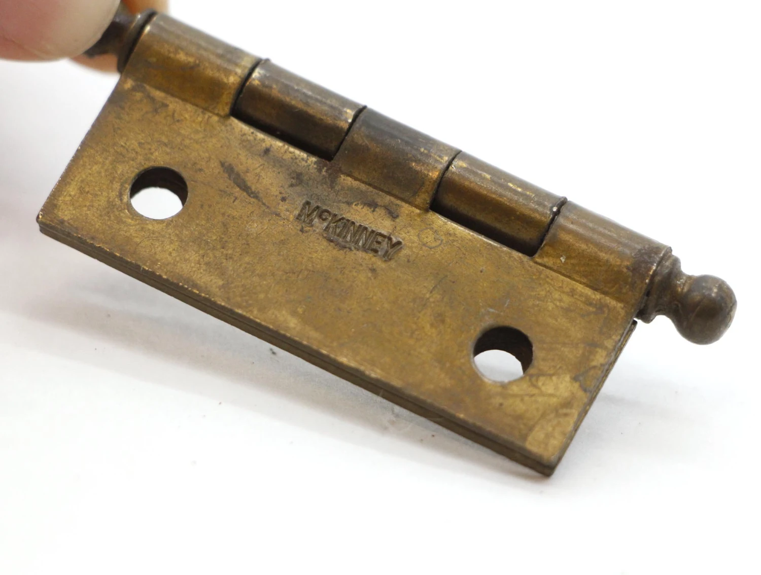 McKinney 2 X 1.5 In. Brass Over Steel Cabinet Hinge 7 McKinney 2 X 1.5 In. Brass Over Steel Cabinet Hinge - Image 5
