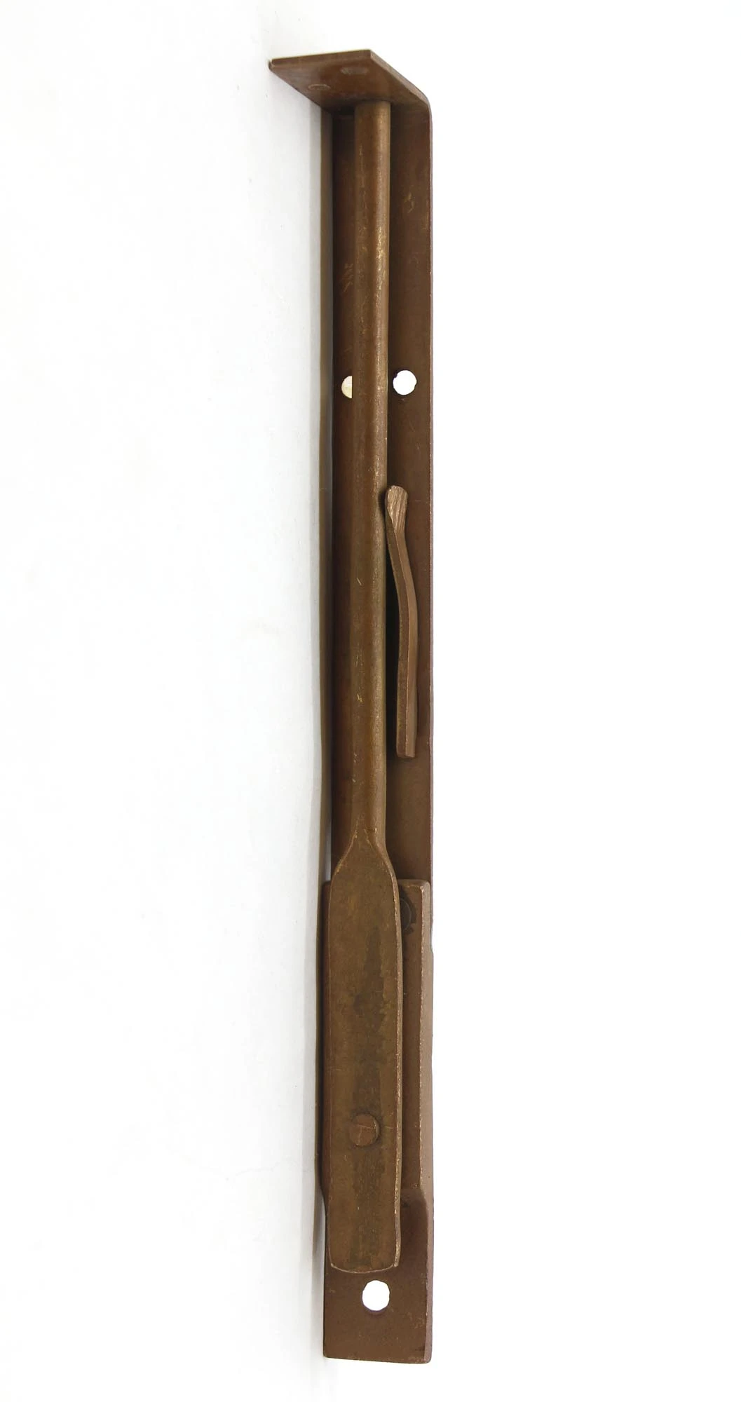 Modern Brass Plated Steel 9 In. Flush Mount Floor Bolt 6 Modern Brass Plated Steel 9 In. Flush Mount Floor Bolt - Image 4