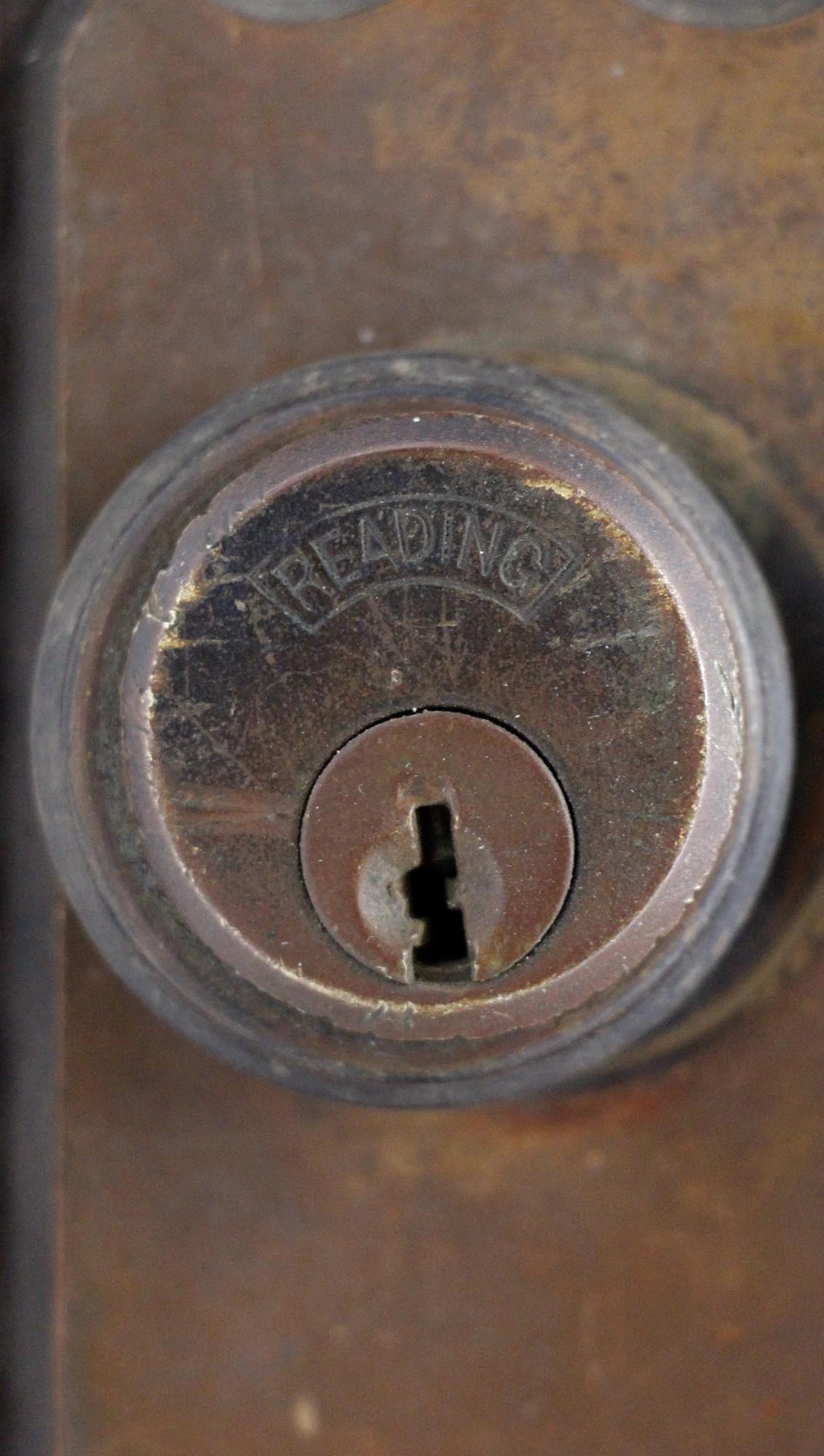 Antique Victorian Bronze Entry Door Knob Set 8 Antique Victorian Bronze Entry Door Knob Set - Image 6