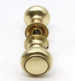 Vintage Concentric Polished Cast Brass Door Knob Set 11 Vintage Concentric Polished Cast Brass Door Knob Set -OGT Sale Store q287921 05