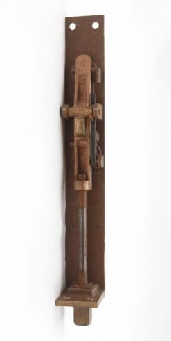 Old New Stock Brass 9 In. Flush Mount Floor Bolt 13 Old New Stock Brass 9 In. Flush Mount Floor Bolt -OGT Sale Store q287972 05