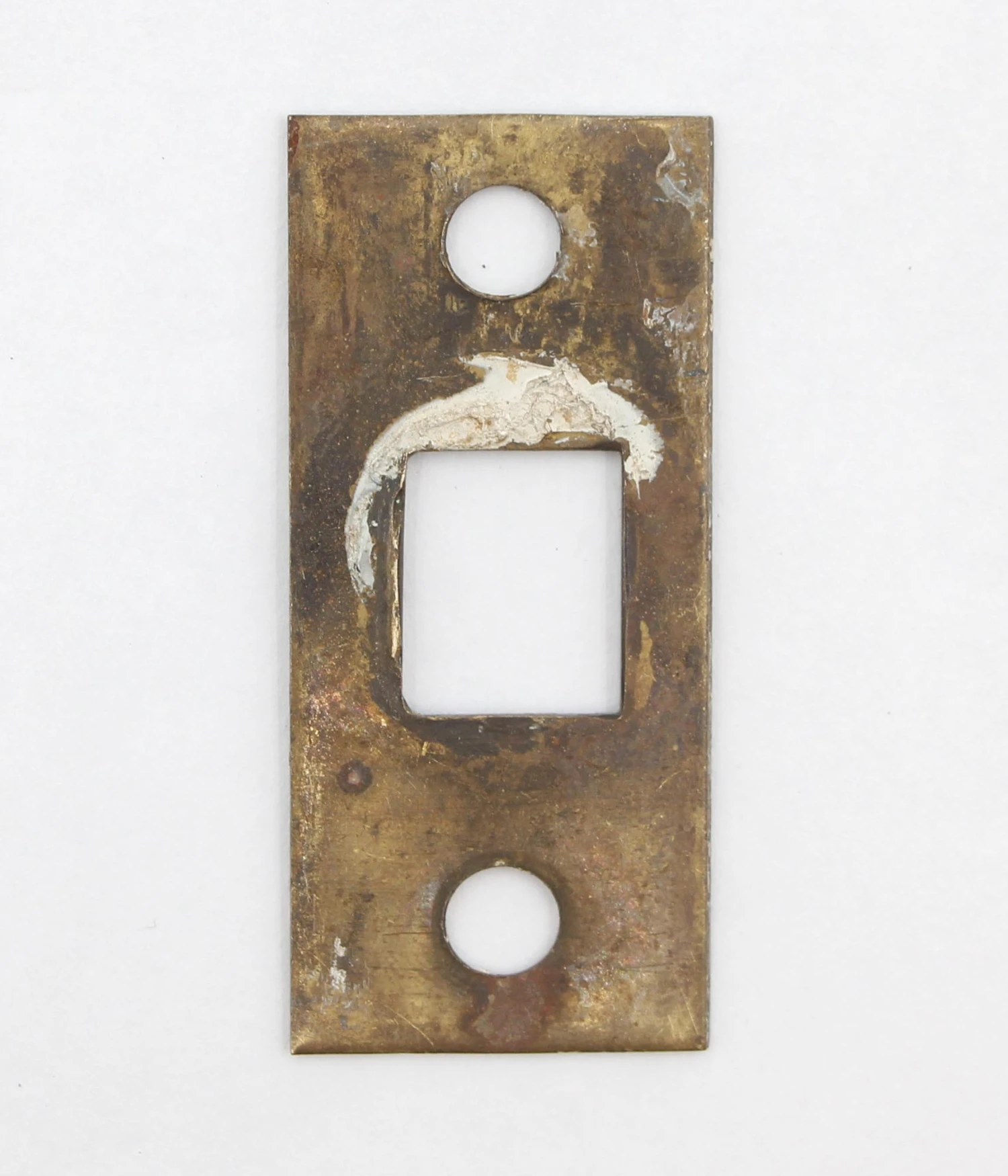 Old New Stock Brass 9 In. Flush Mount Floor Bolt 8 Old New Stock Brass 9 In. Flush Mount Floor Bolt - Image 6