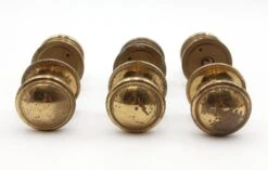 Vintage Beaded Polished Cast Brass Door Knob Set 19 Vintage Beaded Polished Cast Brass Door Knob Set -OGT Sale Store q287981 09