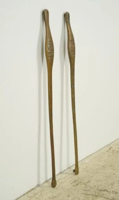 Pair Of 32 In. Horizontal Brass Push Bars -OGT Sale Store q288015 08