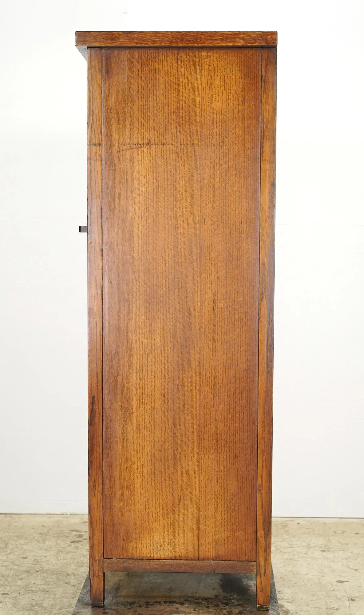 Antique Victorian Oak 15 Drawer Flat File Cabinet 12 Antique Victorian Oak 15 Drawer Flat File Cabinet - Image 10