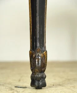 French Black & Gold Detailed Wood Writing Desk -OGT Sale Store q288020 08