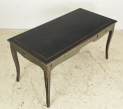 French Black & Gold Detailed Wood Writing Desk -OGT Sale Store q288020 09