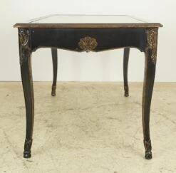 French Black & Gold Detailed Wood Writing Desk -OGT Sale Store q288020 10