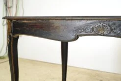 French Black & Gold Detailed Wood Writing Desk -OGT Sale Store q288020 15