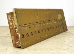 United Metal Box Co. Brass 16 Unit Apartment Building Mailbox -OGT Sale Store q288028 09